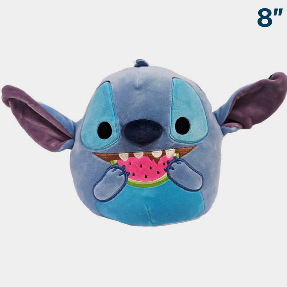 Stitch with Watermelon ~ 8" Disney Stitch Squad Squishmallow Plush