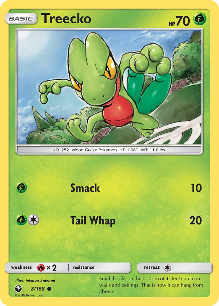 Treecko 8/168 Common | Celestial Storm | Pokemon Card