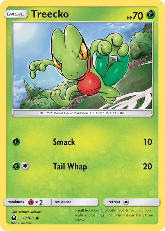 Treecko 8/168 Common | Celestial Storm | Pokemon Card