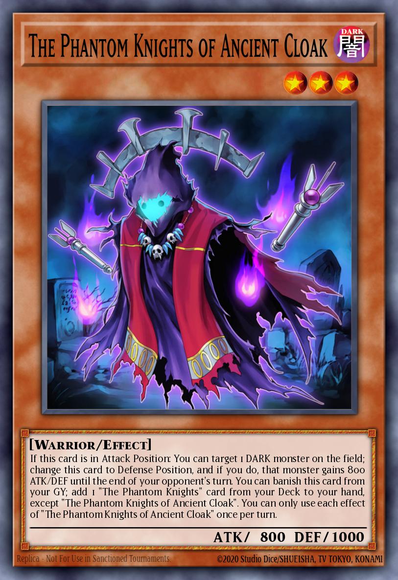 The Phantom Knights of Ancient Cloak - MGED-EN078 Rare | Yu-Gi-Oh! Card