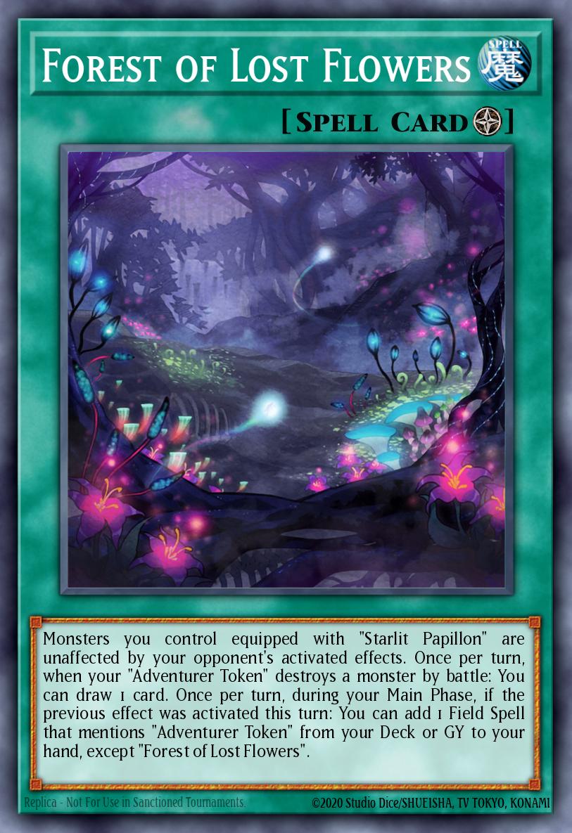 Forest of Lost Flowers - GRCR-EN034 Rare | Yu-Gi-Oh! Card