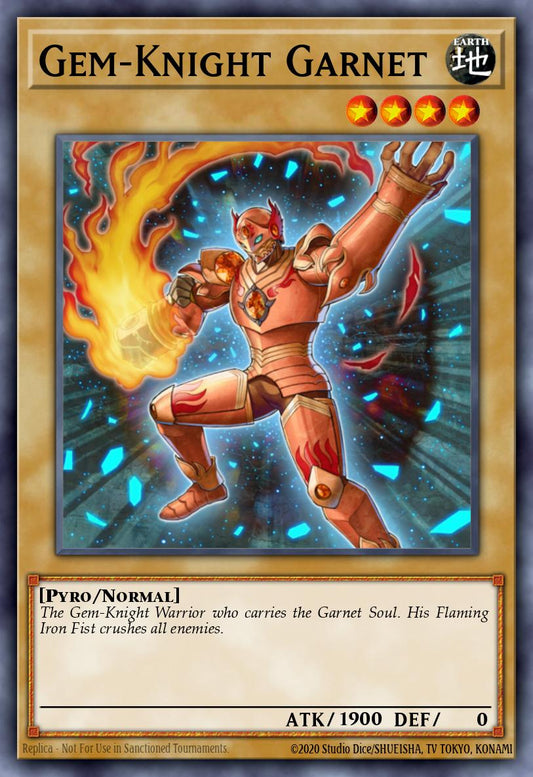 GemKnight Garnet - HA05-EN001 Super Rare | Yu-Gi-Oh! Card