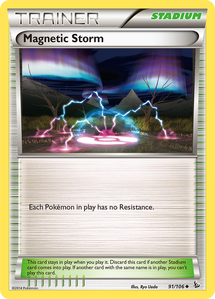 Magnetic Storm 91/106 Uncommon | Flashfire | Pokemon Card