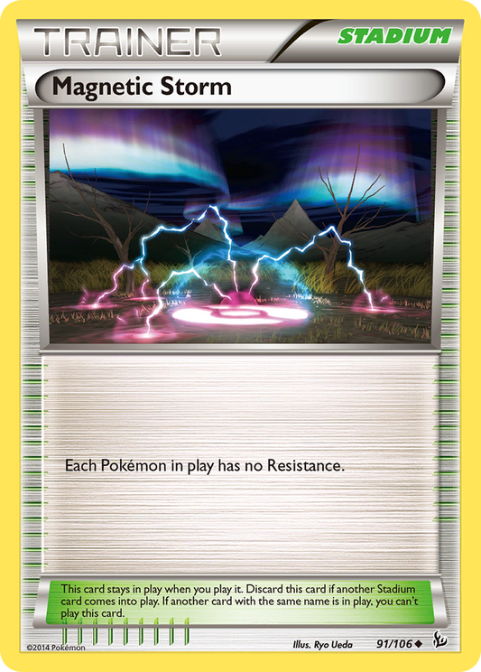 Magnetic Storm 91/106 Uncommon | Flashfire | Pokemon Card