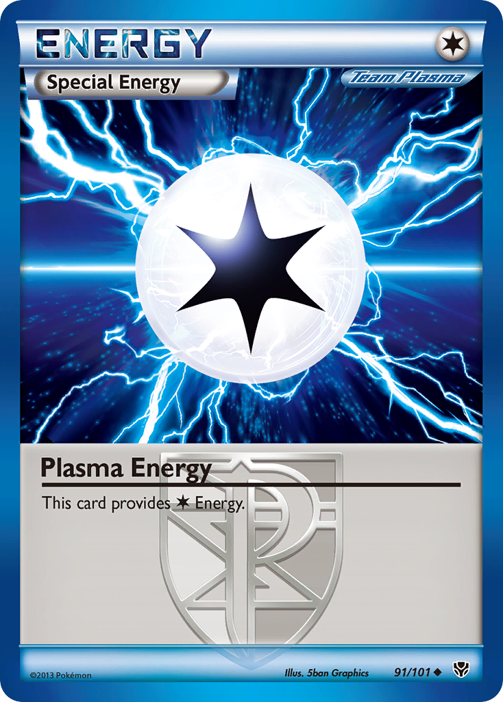 Plasma Energy 91/101 Uncommon | Plasma Blast | Pokemon Card