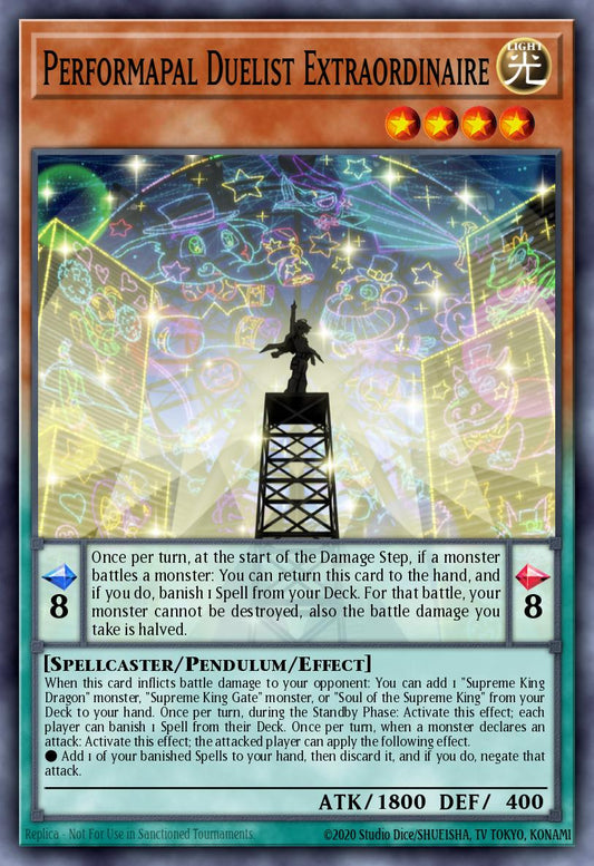 Performapal Duelist Extraordinaire - MAZE-EN024 Rare | Yu-Gi-Oh! Card