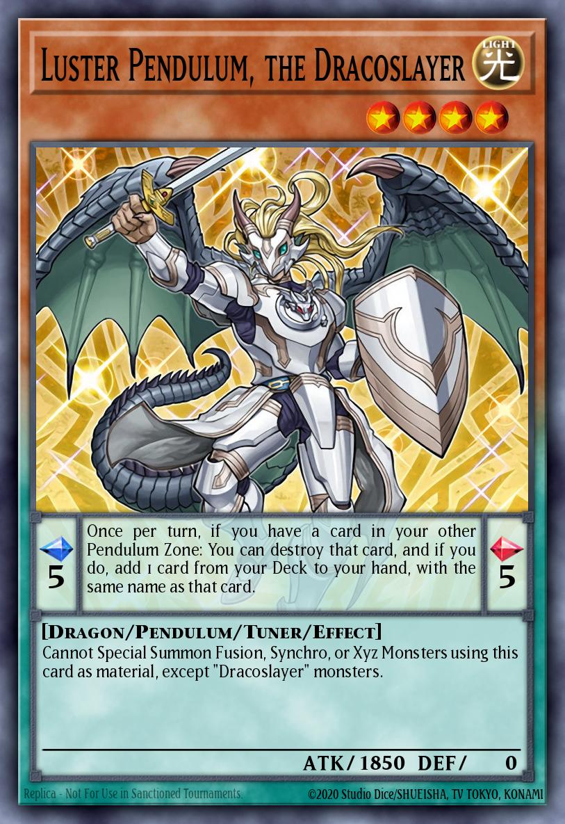 Luster Pendulum, the Dracoslayer - ANGU-EN045 Rare | Yu-Gi-Oh! Card