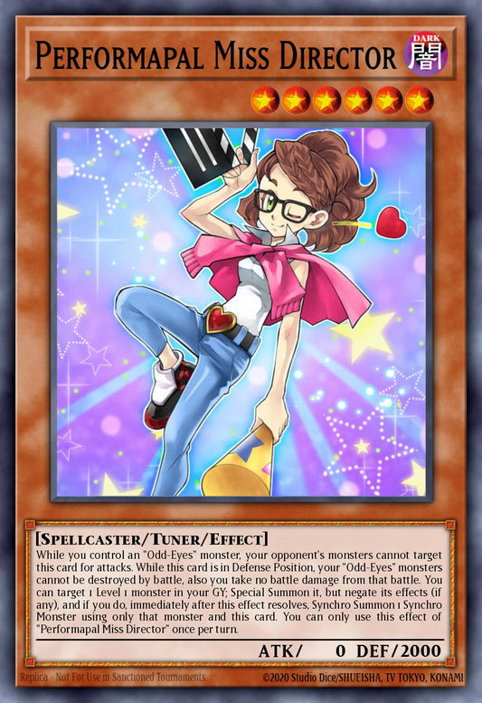 Performapal Miss Director - GFP2-EN035 Ultra Rare | Yu-Gi-Oh! Card