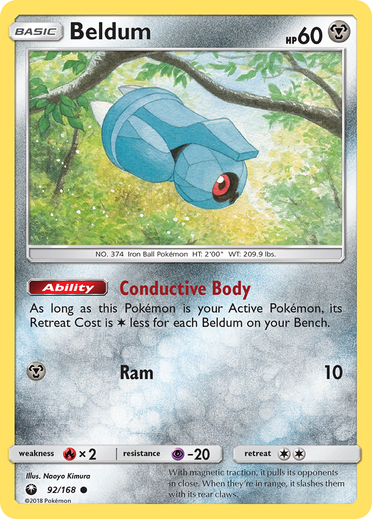 Beldum 92/168 Common | Celestial Storm | Pokemon Card