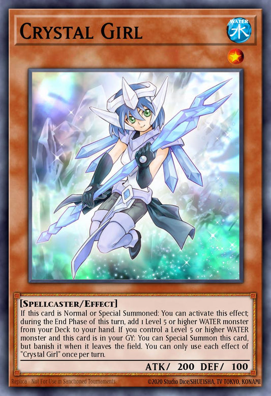 Crystal Girl - KICO-EN015 Super Rare | Yu-Gi-Oh! Card