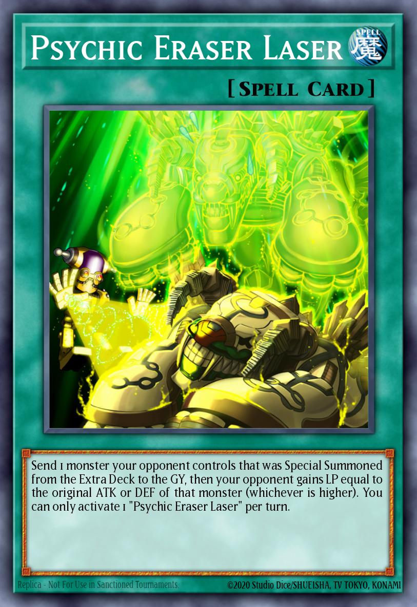 Psychic Eraser Laser - BLVO-EN089 Super Rare | Yu-Gi-Oh! Card