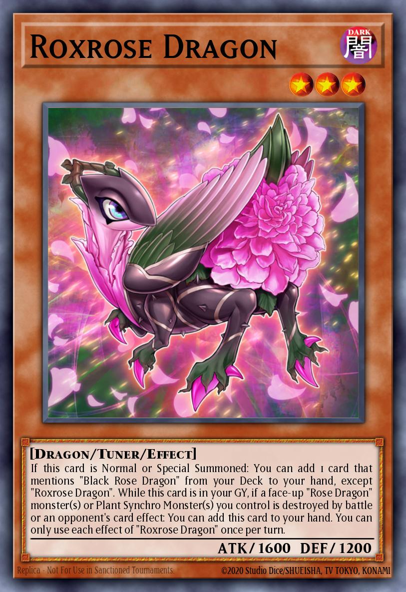 Roxrose Dragon - LIOV-EN009 Super Rare | Yu-Gi-Oh! Card