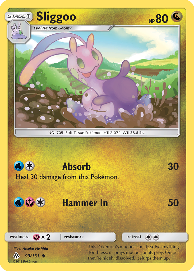 Sliggoo 93/131 Uncommon | Forbidden Light | Pokemon Card