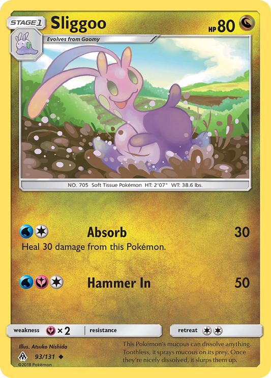 Sliggoo 93/131 Uncommon | Forbidden Light | Pokemon Card