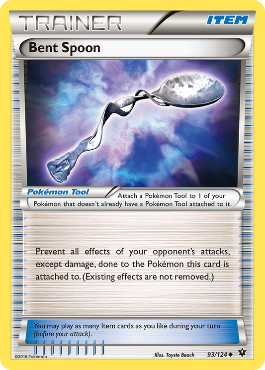 Bent Spoon 93/124 Uncommon | Fates Collide | Pokemon Card