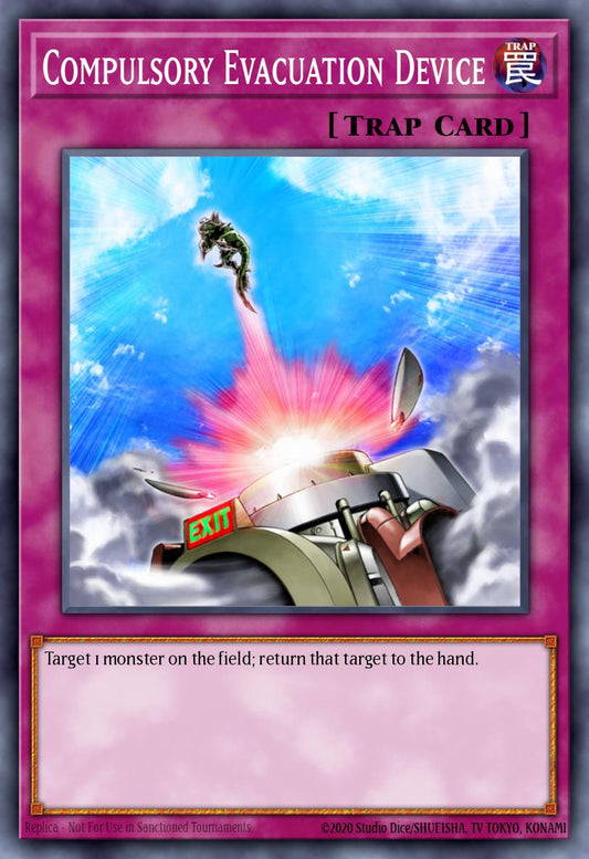 Compulsory Evacuation Device - TAMA-EN044 Rare | Yu-Gi-Oh! Card