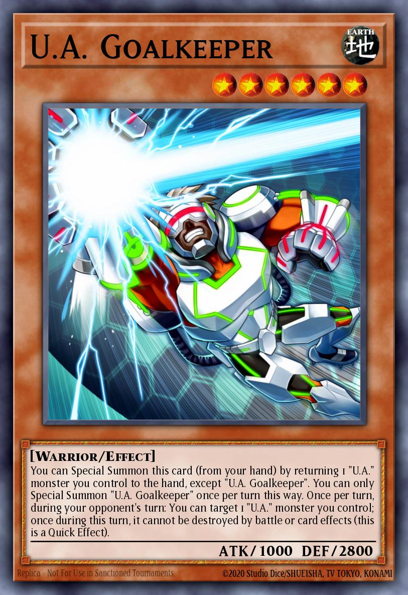 U.A. Goalkeeper - NECH-EN088 Rare | Yu-Gi-Oh! Card