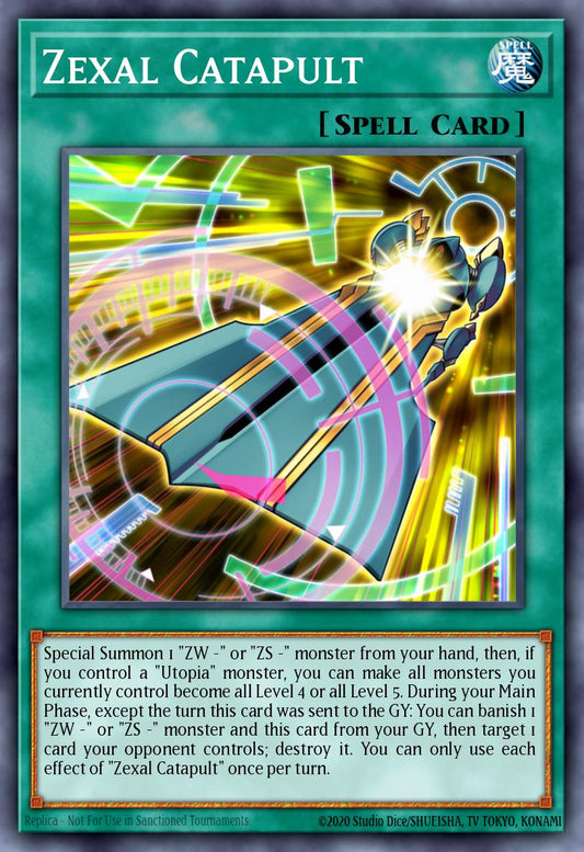 Zexal Catapult - BROL-EN028 Ultra Rare | Yu-Gi-Oh! Card