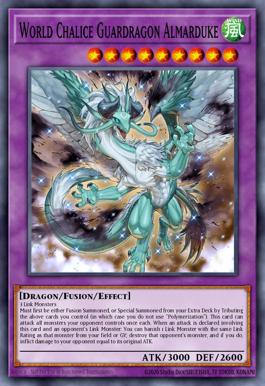 World Chalice Guardragon Almarduke - DANE-EN032 Rare | Yu-Gi-Oh! Card