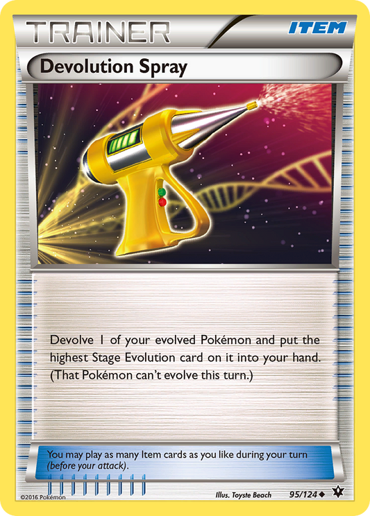 Devolution Spray 95/124 Uncommon | Fates Collide | Pokemon Card