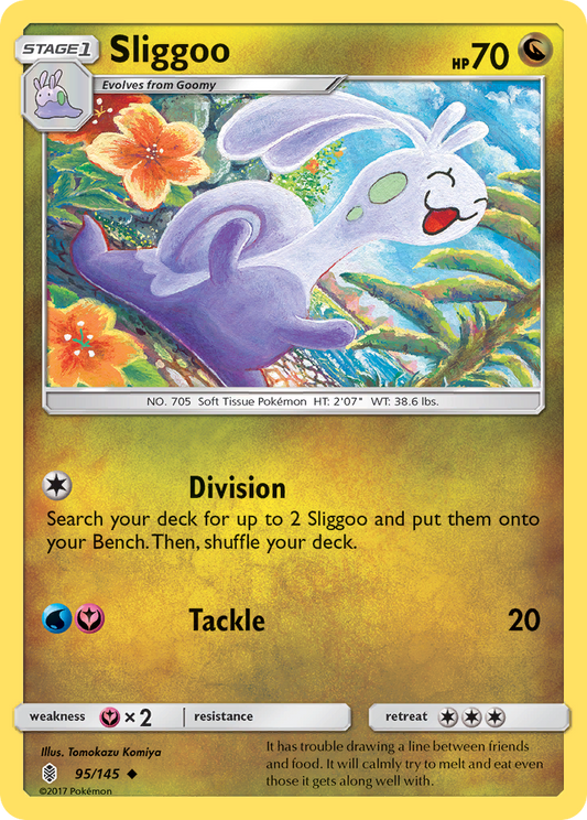 Sliggoo 95/145 Uncommon | Guardians Rising | Pokemon Card