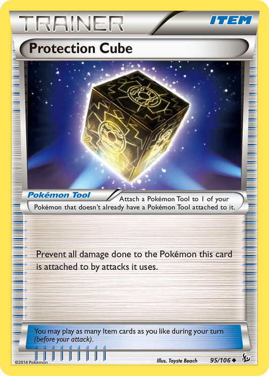 Protection Cube 95/106 Uncommon | Flashfire | Pokemon Card