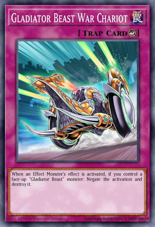 Gladiator Beast War Chariot - RYMP-EN113 Rare | Yu-Gi-Oh! Card