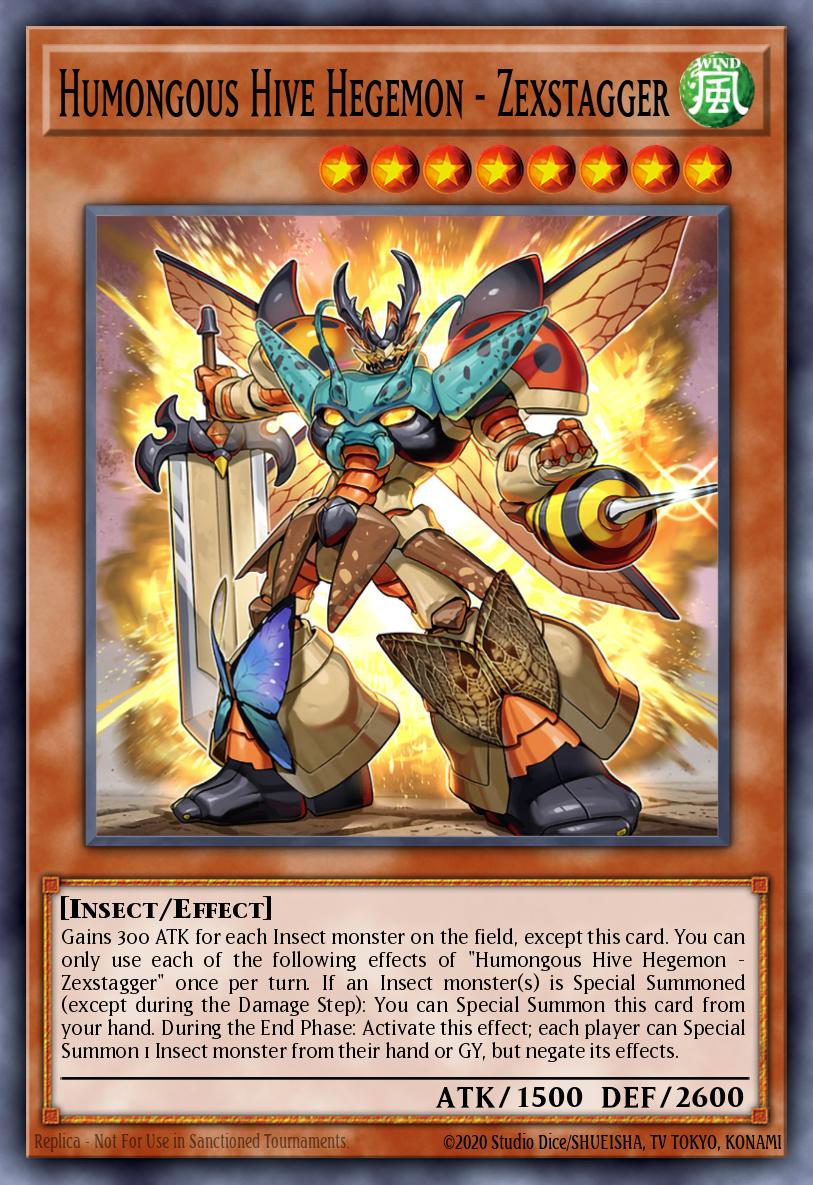 Humongous Hive Hegemon  Zexstagger - PHHY-EN099 Super Rare | Yu-Gi-Oh! Card