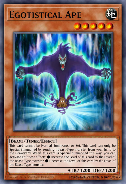 Egotistical Ape - DREV-EN008 Rare | Yu-Gi-Oh! Card