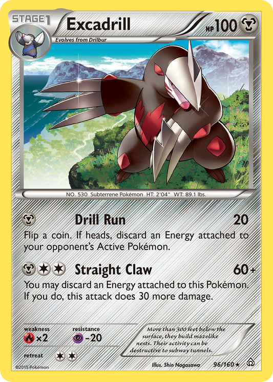 Excadrill 96/160 Rare | Primal Clash | Pokemon Card