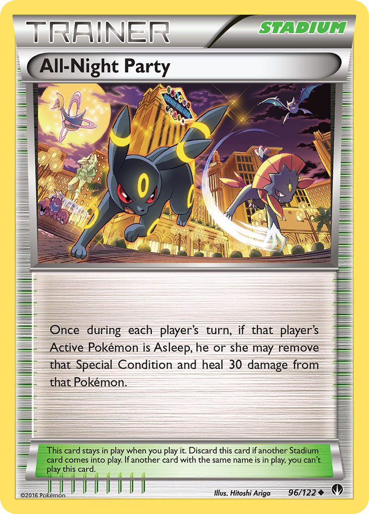 All-Night Party 96/122 Uncommon | BREAKpoint | Pokemon Card