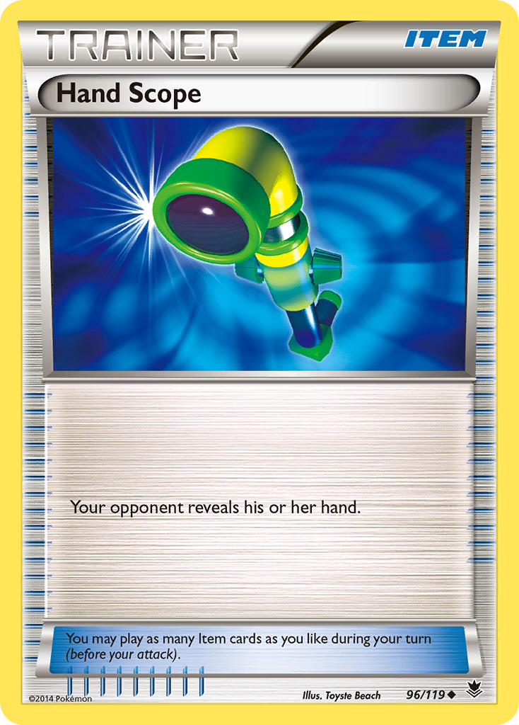 Hand Scope 96/119 Uncommon | Phantom Forces | Pokemon Card