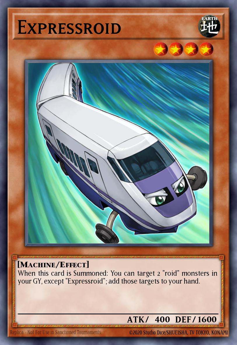 Expressroid - GLAS-EN016 Rare | Yu-Gi-Oh! Card