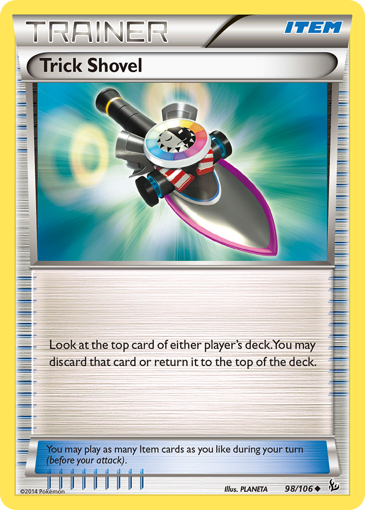 Trick Shovel 98/106 Uncommon | Flashfire | Pokemon Card