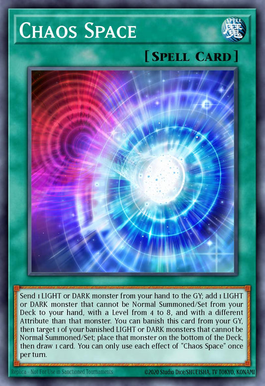 Chaos Space - RA01-EN065 Super Rare | Yu-Gi-Oh! Card