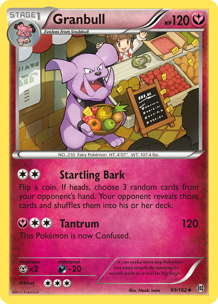 Granbull 99/162 Uncommon | BREAKthrough | Pokemon Card