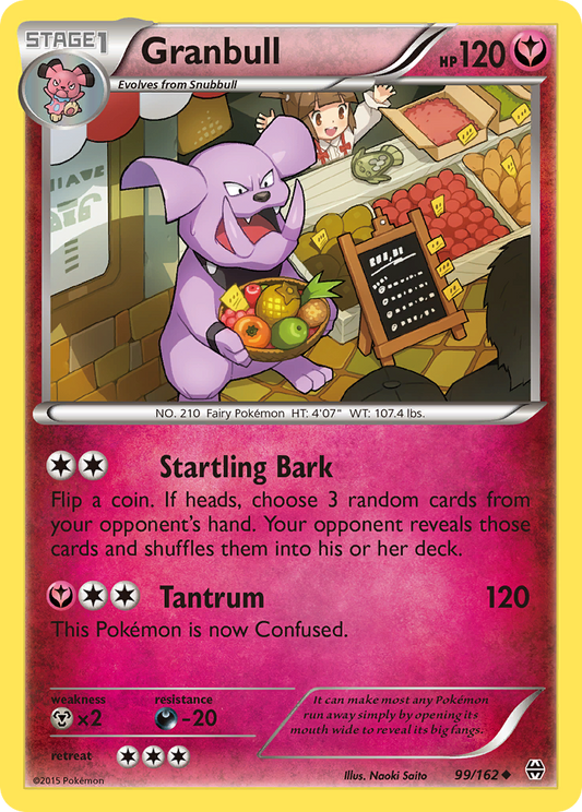 Granbull 99/162 Uncommon | BREAKthrough | Pokemon Card