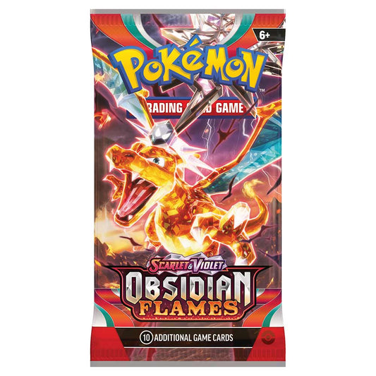 1x Obsidian Flames Booster | Pokémon TCG | Booster Pack