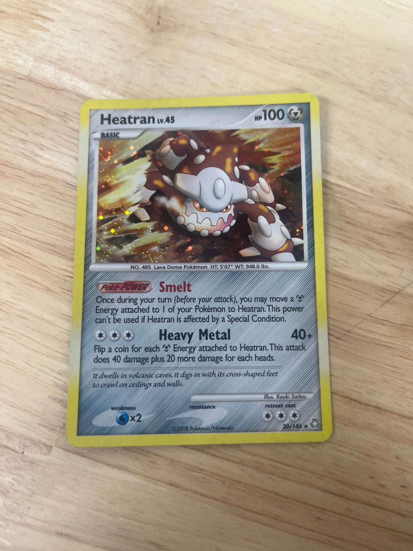 Heatran 30/146 Rare | Legends Awakened | Pokemon Card