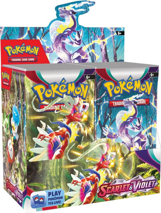 Scarlet & Violet Booster Box (36x Packs) | Pokémon TCG | Boxed Sets