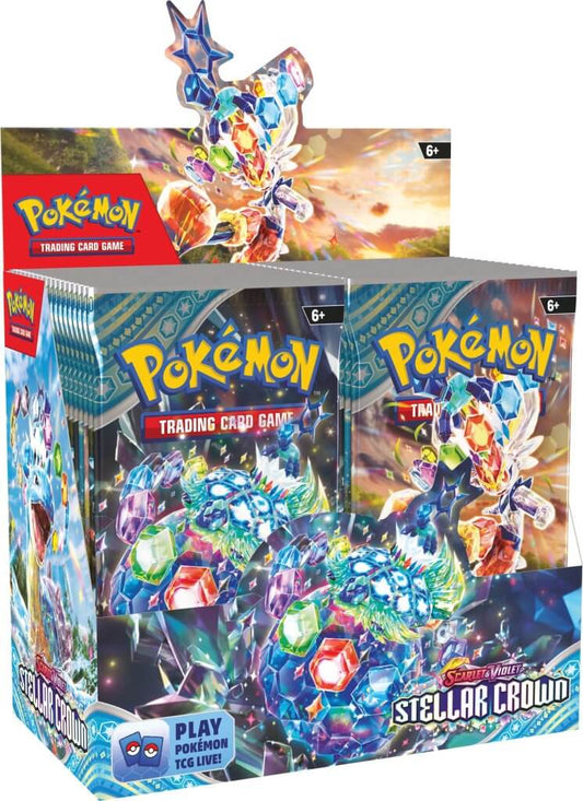 Stellar Crown Booster Box (36x Packs) | Pokémon TCG | Boxed Sets