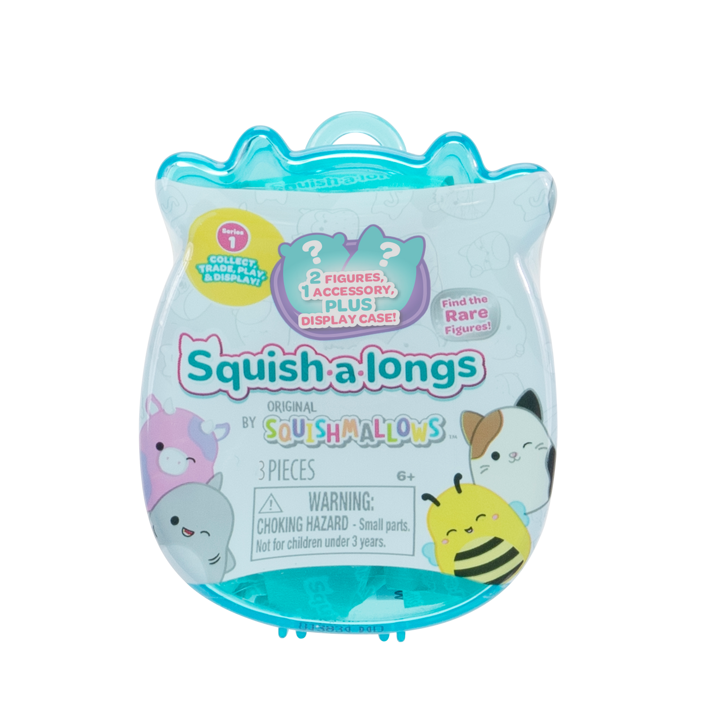 1x Blind Capsule/Bag - Squish-A-Longs Series 1 Squishmallow Toys