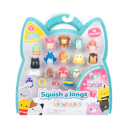 14 Pack - Squish-A-Longs Series 1 Squishmallow Toys