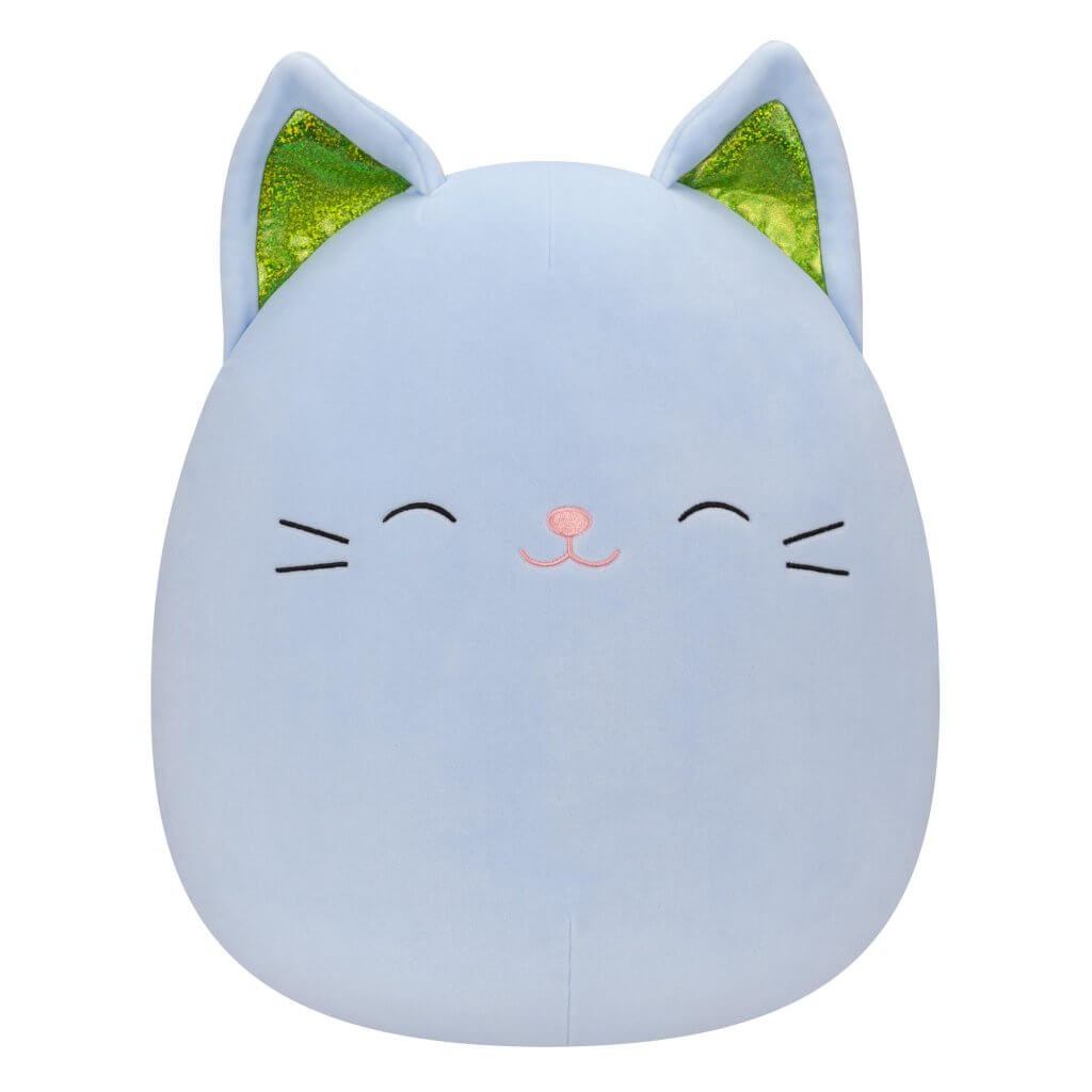 Jiovanne the Pale Blue Cat ~ 14" Wave 17 Squishmallow Plush ~ In Stock!