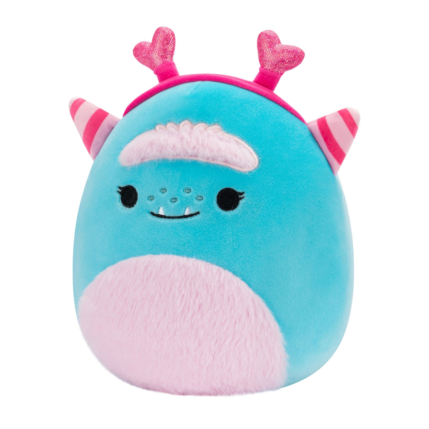 Alijoon the Sky Blue Monster Valentine's Day ~ 7.5" Squishmallow Plush