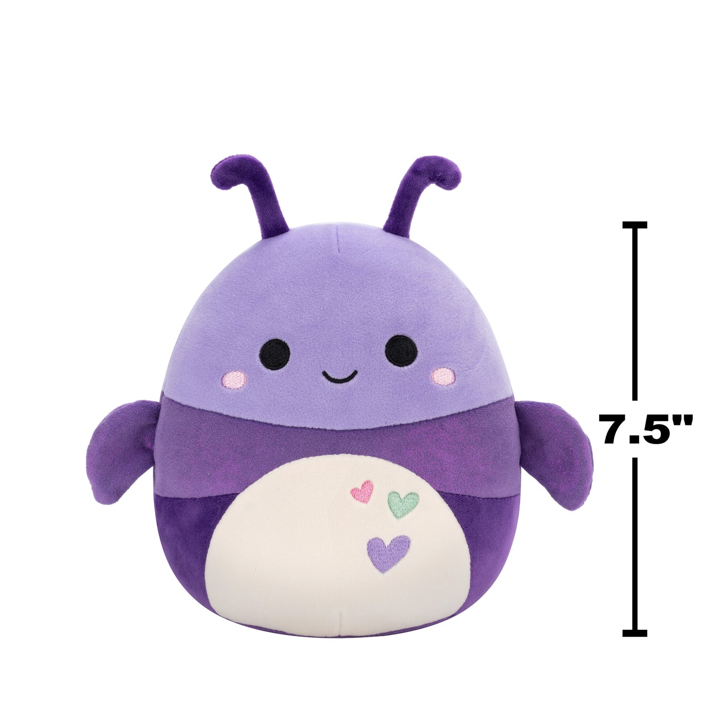 Axel Beetle and Griffith Caterpillar PAIRS Valentine's Day ~ 7.5" Squishmallow Plush