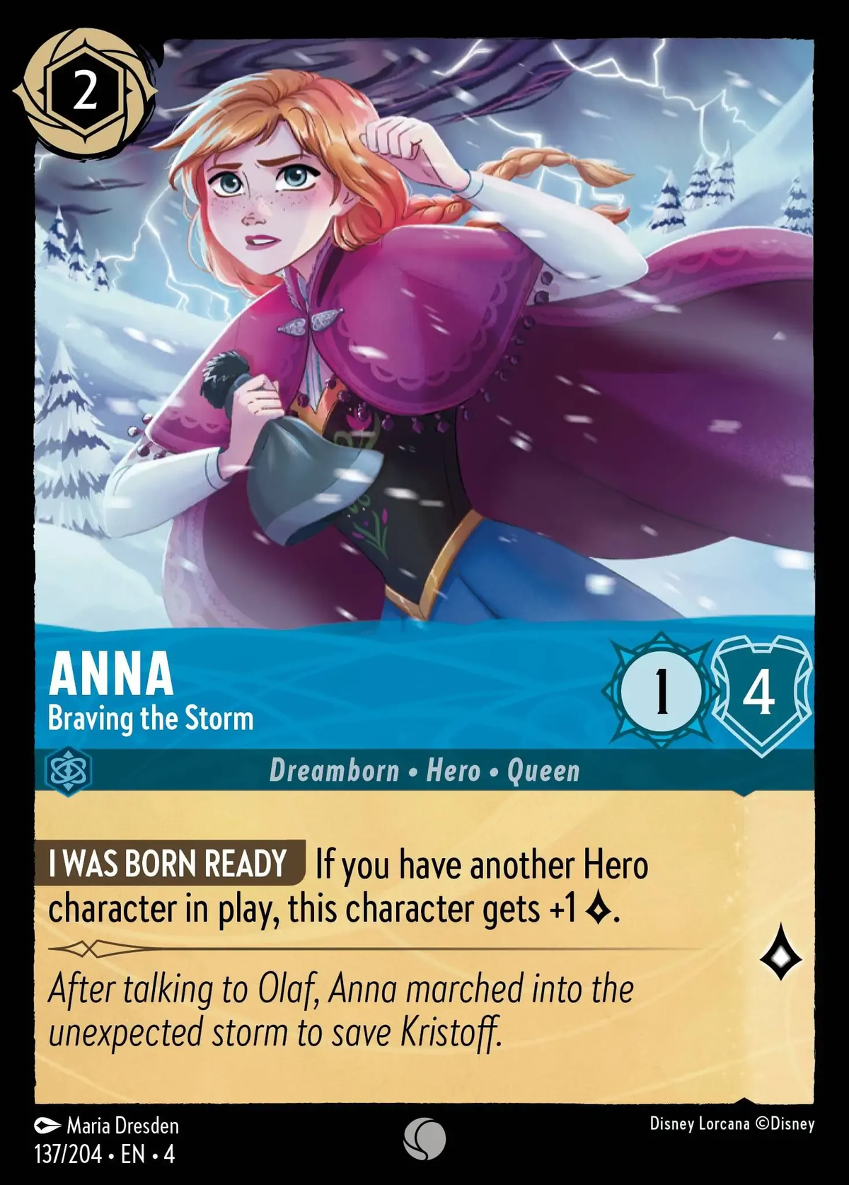 Anna - Braving the Storm