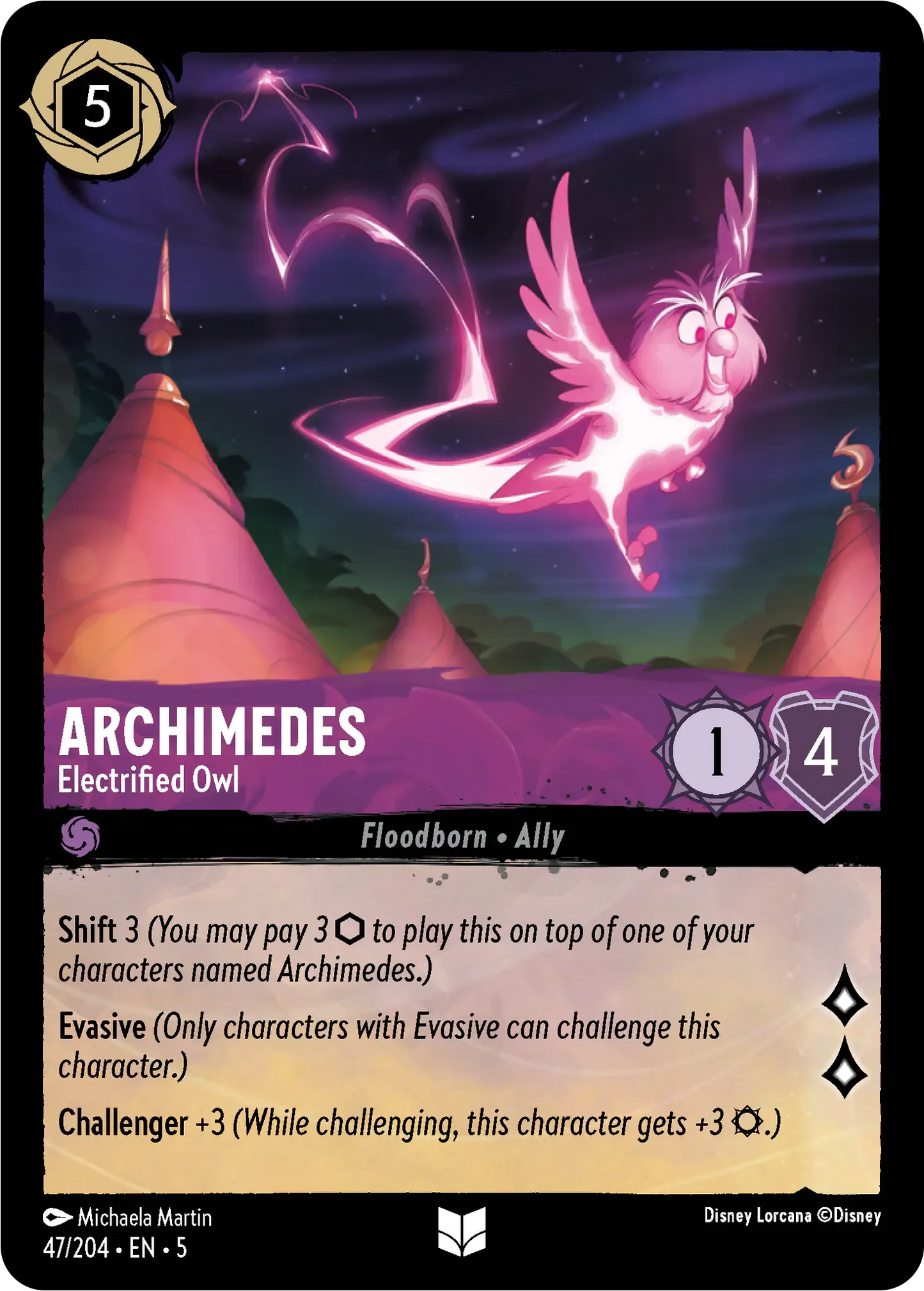 Archimedes - Electrified Owl