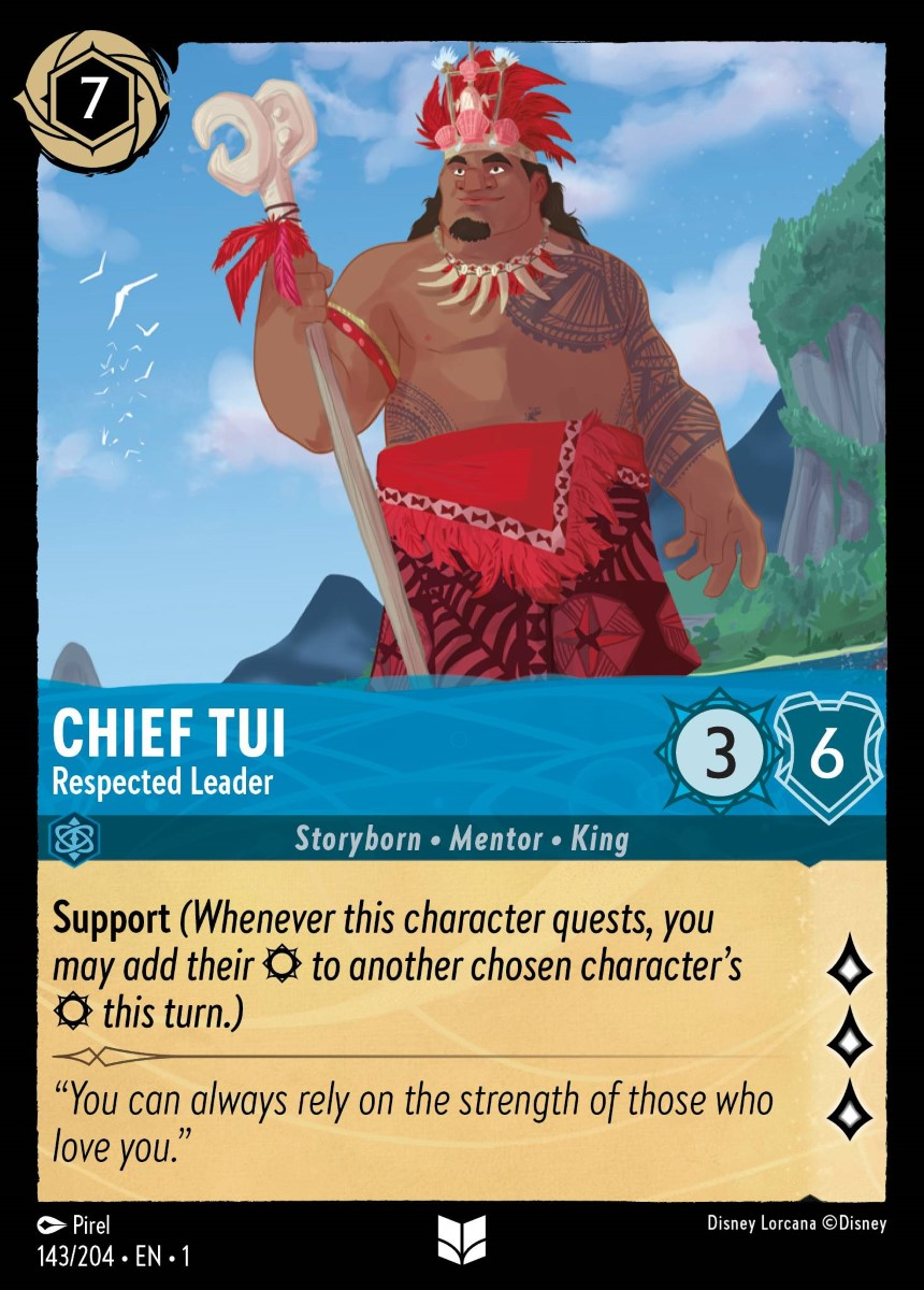 Chief Tui - Respected Leader