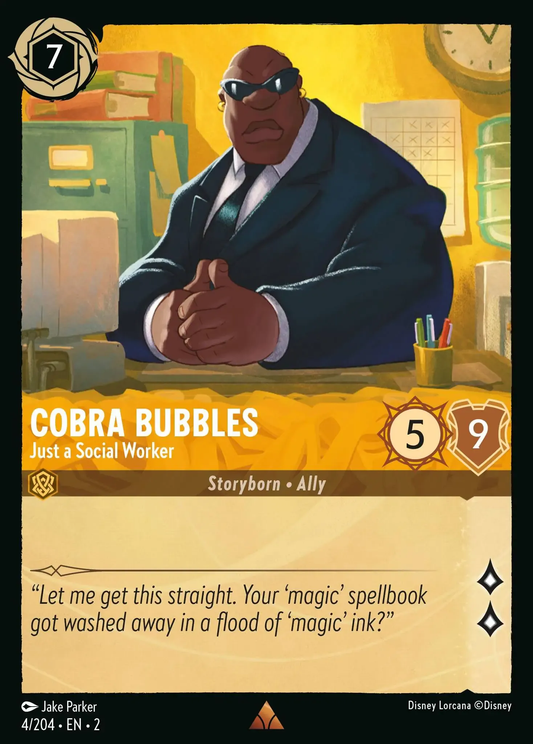 Cobra Bubbles - Just a Social Worker